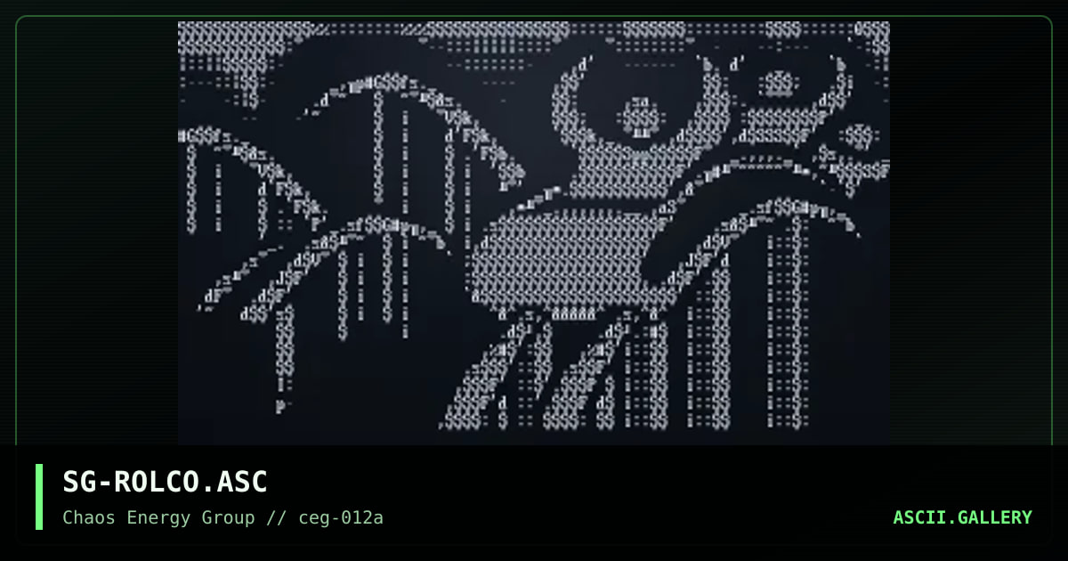 SG-ROLCO.ASC, by shaggy nik, 2001