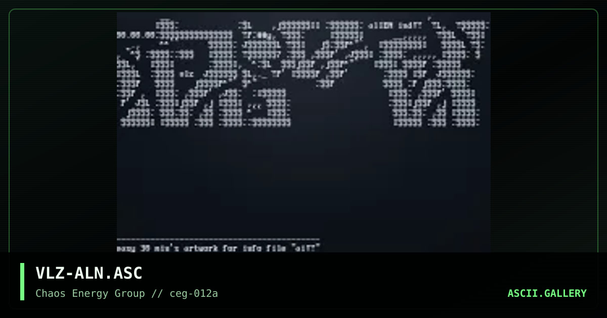 VLZ-ALN.ASC, by vlz, 2001