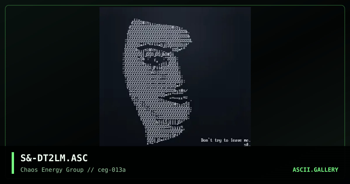S&-DT2LM.ASC, by untagged, 2001