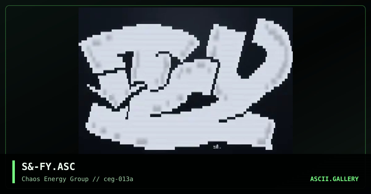 S&-FY.ASC, by untagged, 2001