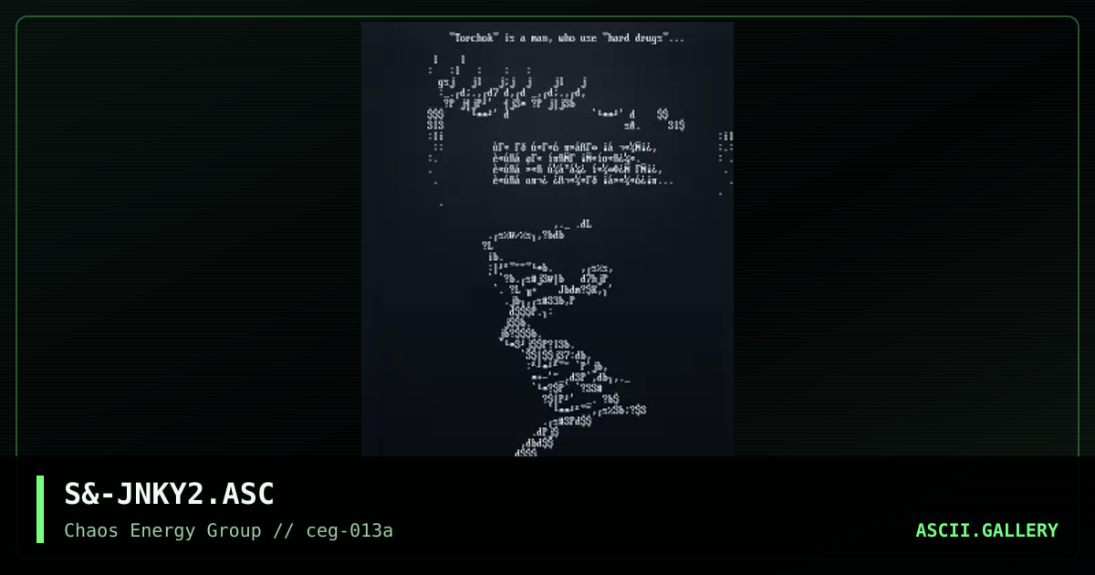 S&-JNKY2.ASC, by untagged, 2001