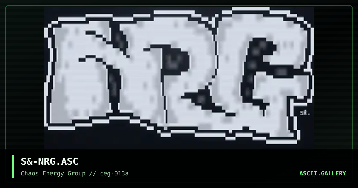 S&-NRG.ASC, by untagged, 2001
