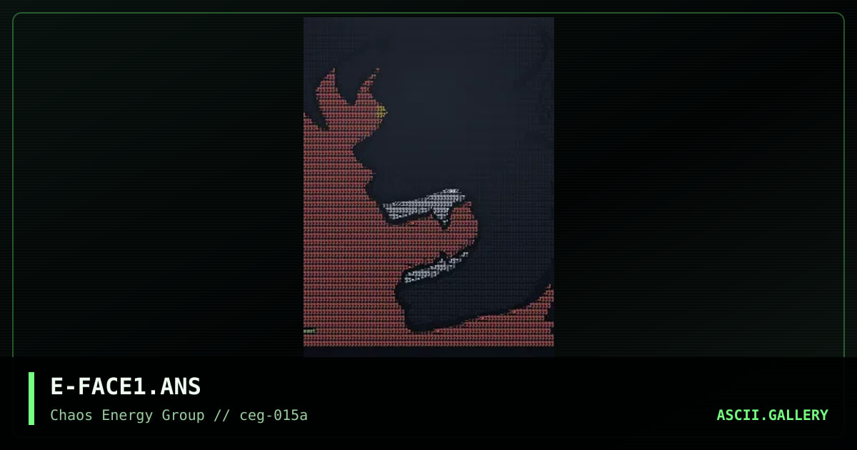E-FACE1.ANS, by untagged, 2001