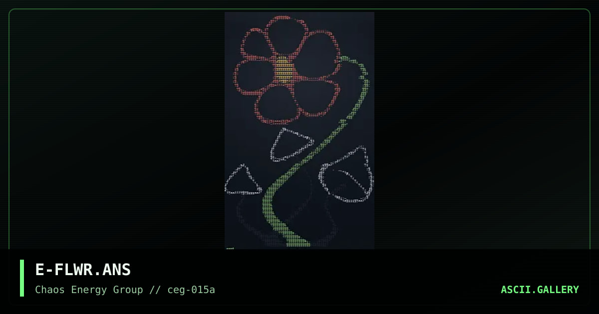 E-FLWR.ANS, by untagged, 2001