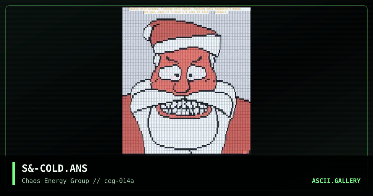 S&-COLD.ANS, by untagged, 2001