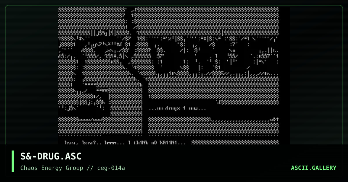S&-DRUG.ASC, by untagged, 2001