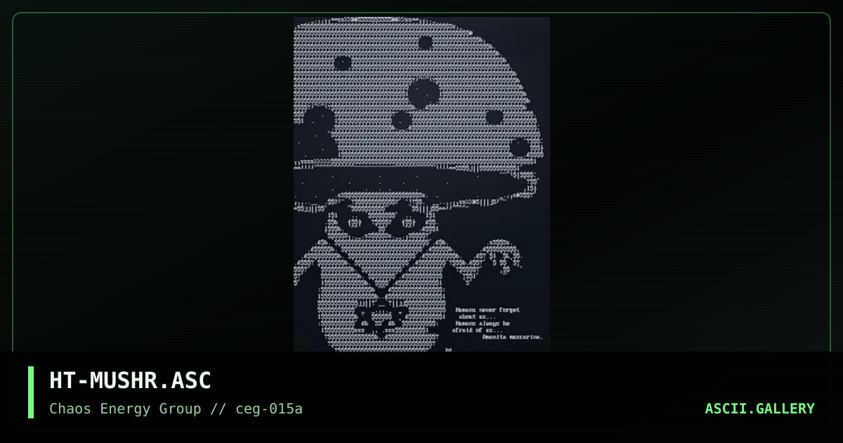 HT-MUSHR.ASC, by untagged, 2001
