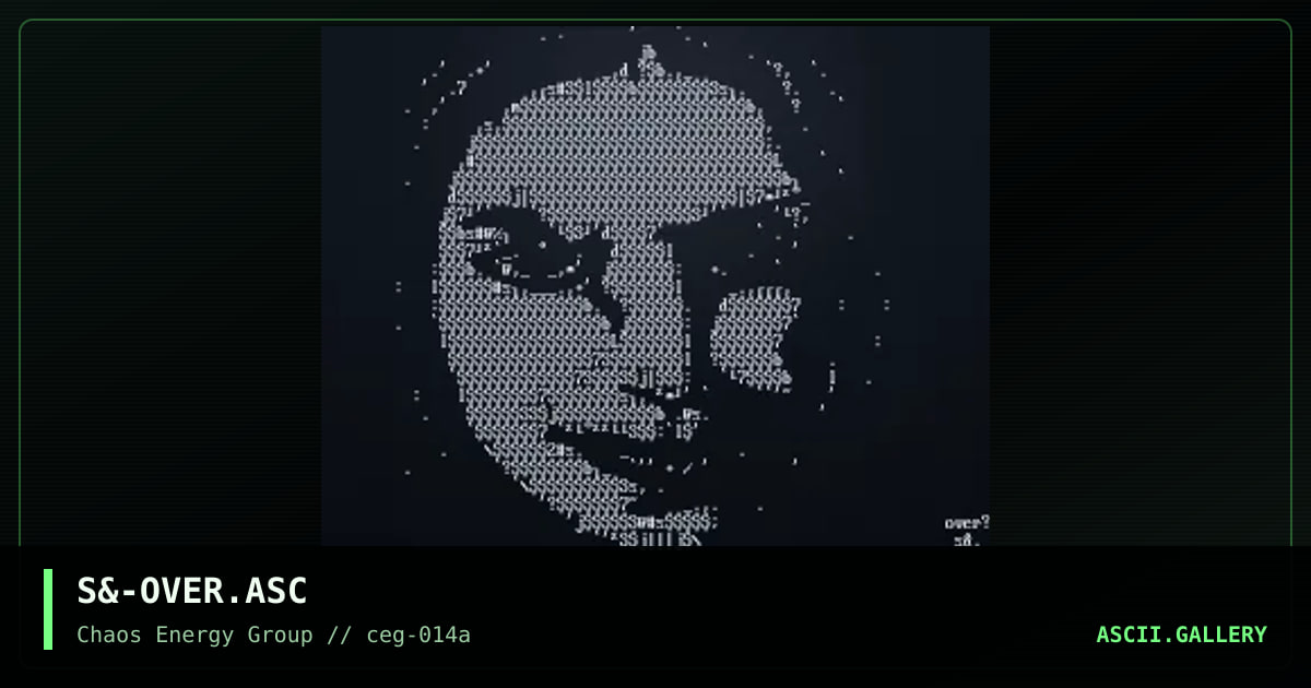 S&-OVER.ASC, by untagged, 2001