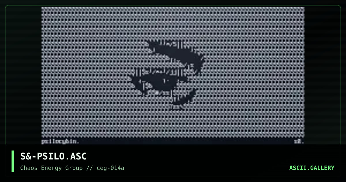S&-PSILO.ASC, by untagged, 2001