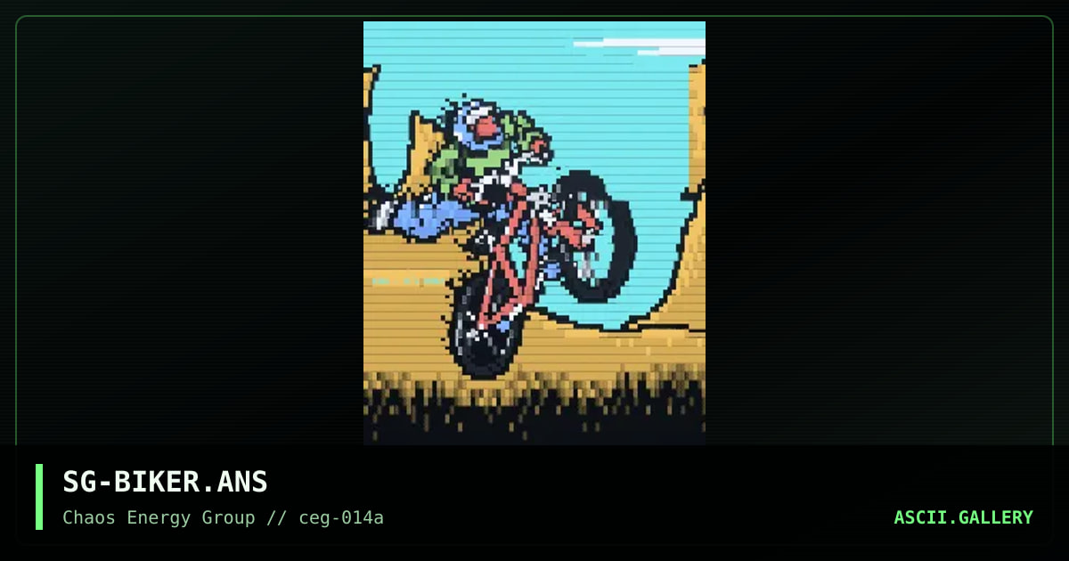 SG-BIKER.ANS, by untagged, 2001