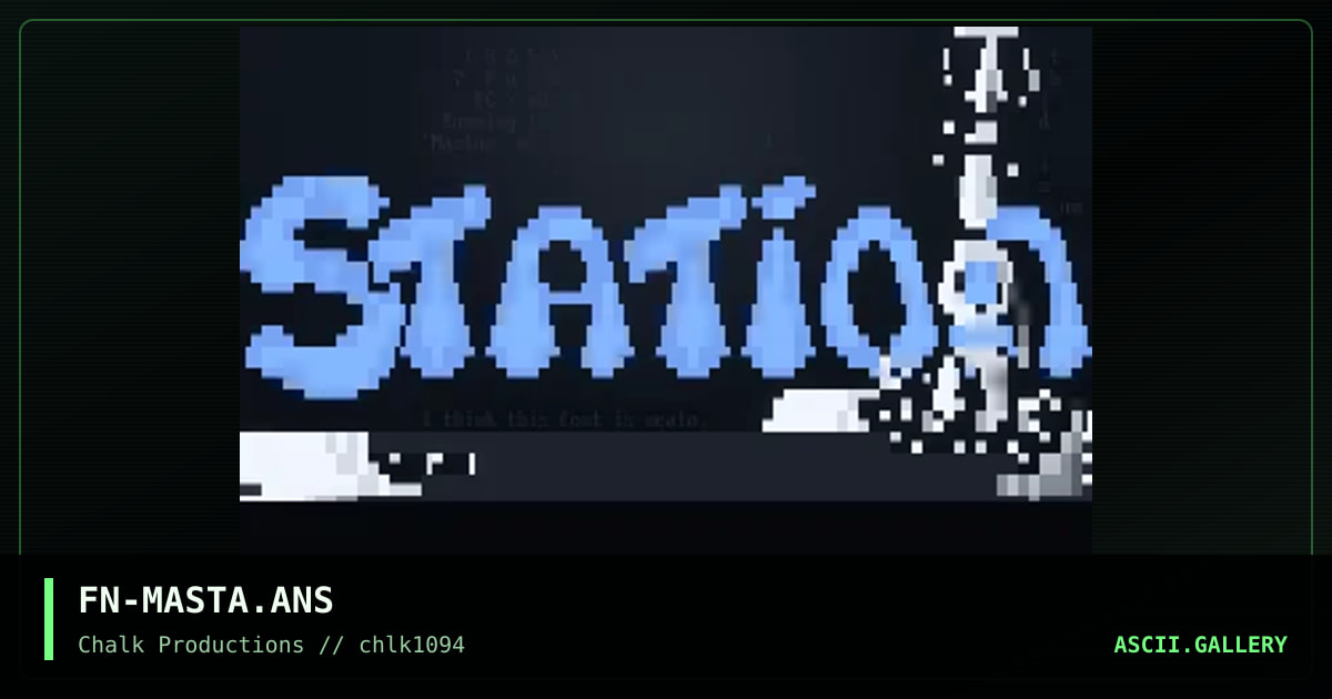 The Masturbation Station, by fenric, 1994