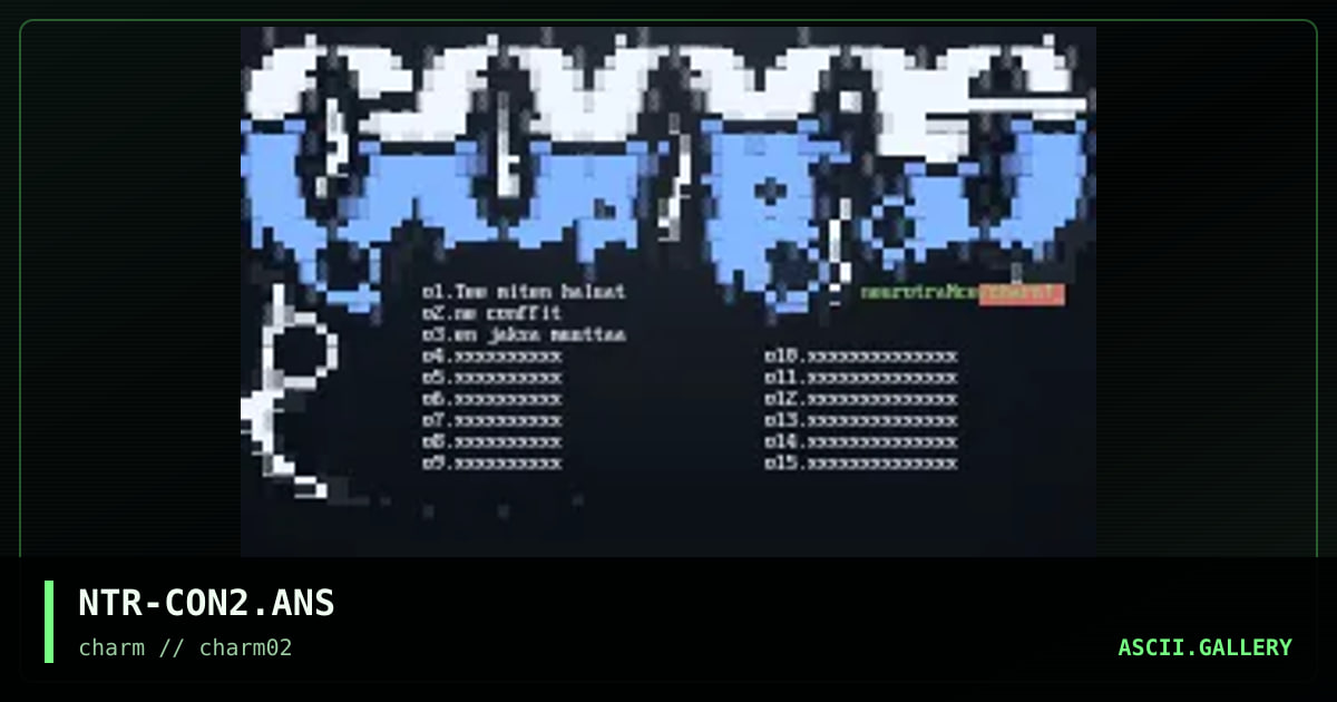 Confs [2], by neurotrance, 1996