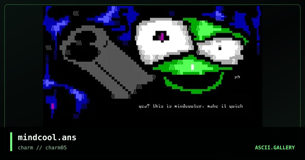mindcool, by prosthesis, 1998