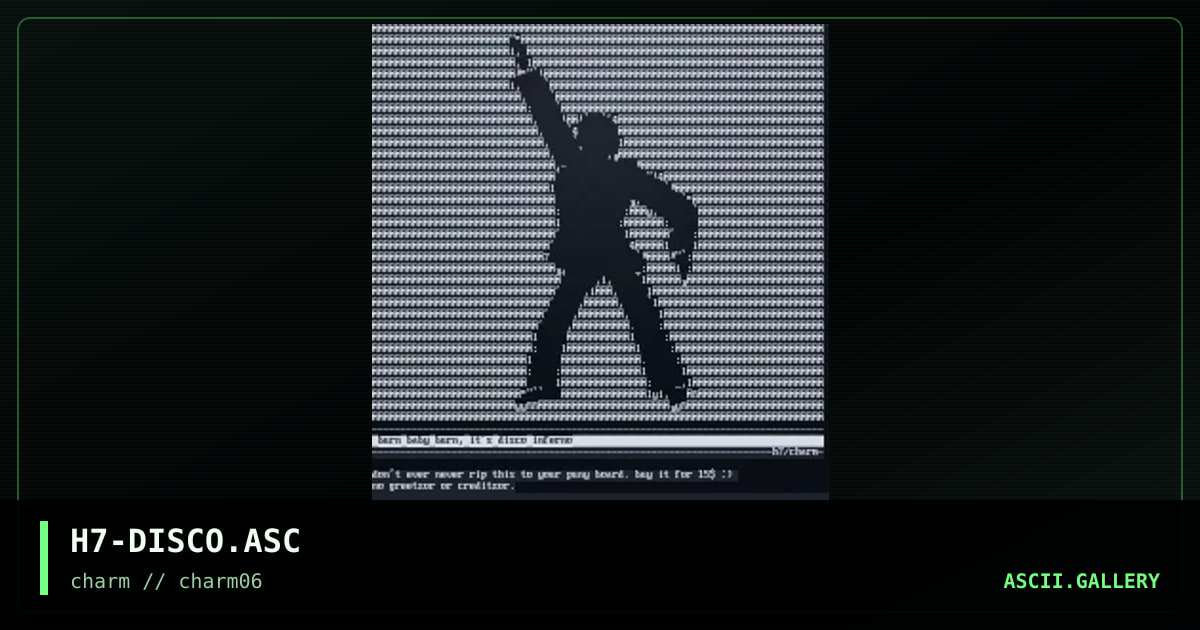 disco, by h7, 1998