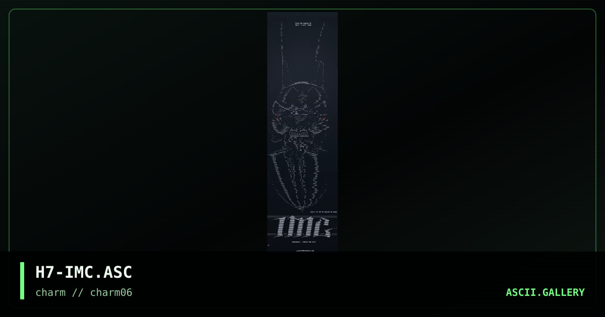 inhale the evil, by h7, 1998