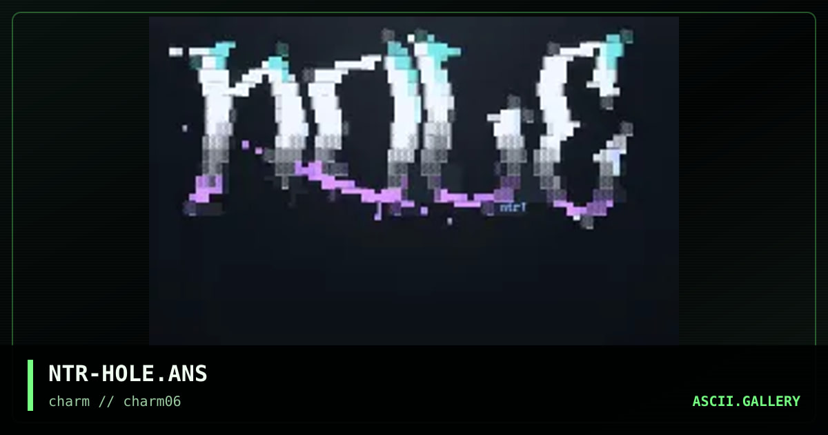 hole, by neurotrance, 1998