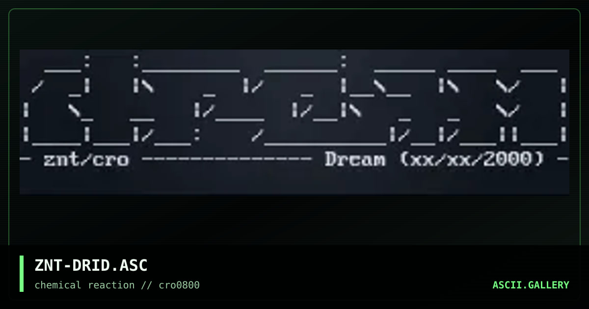 ZNT-DRID.ASC, by zeneth, 2000