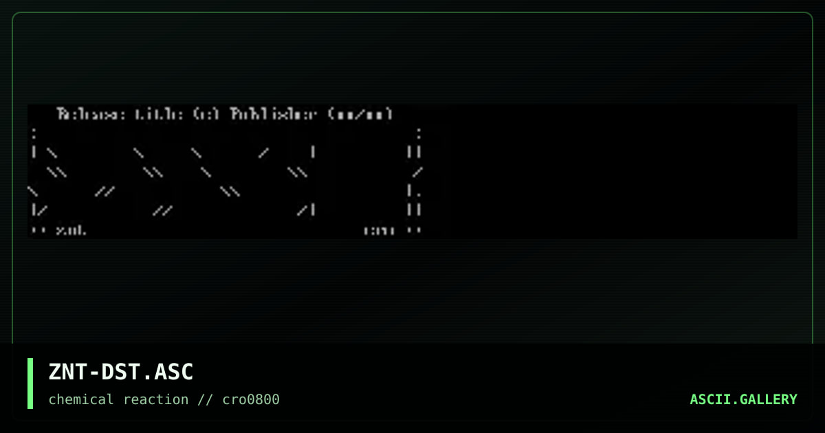 ZNT-DST.ASC, by zeneth, 2000