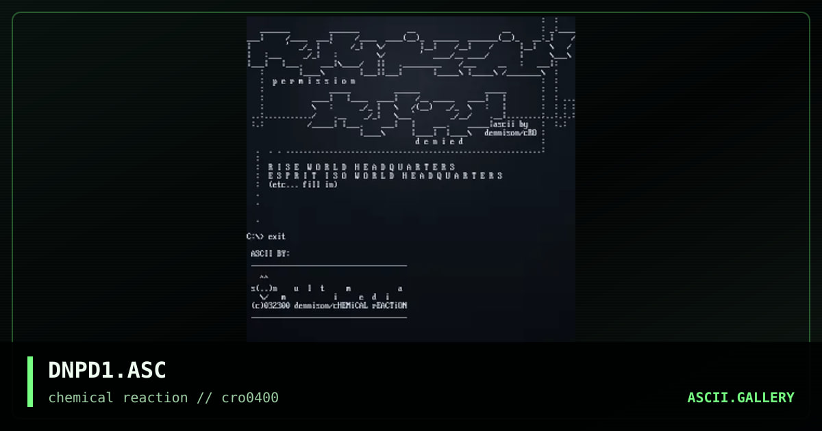 DNPD1.ASC, by dennison, 2000