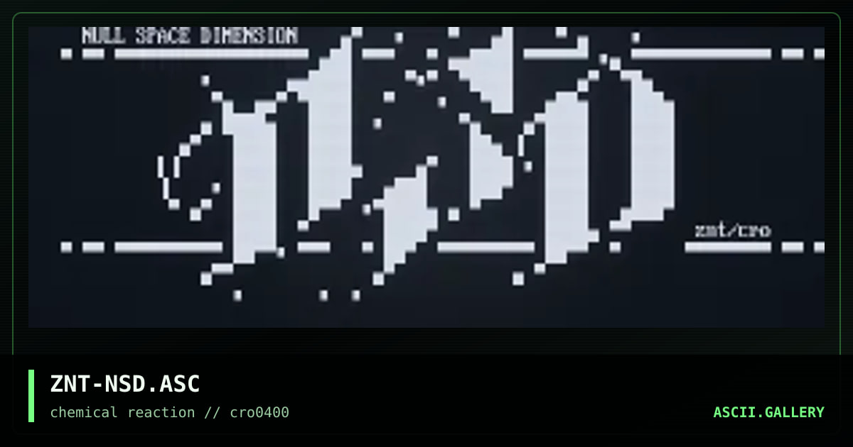 ZNT-NSD.ASC, by zeneth, 2000