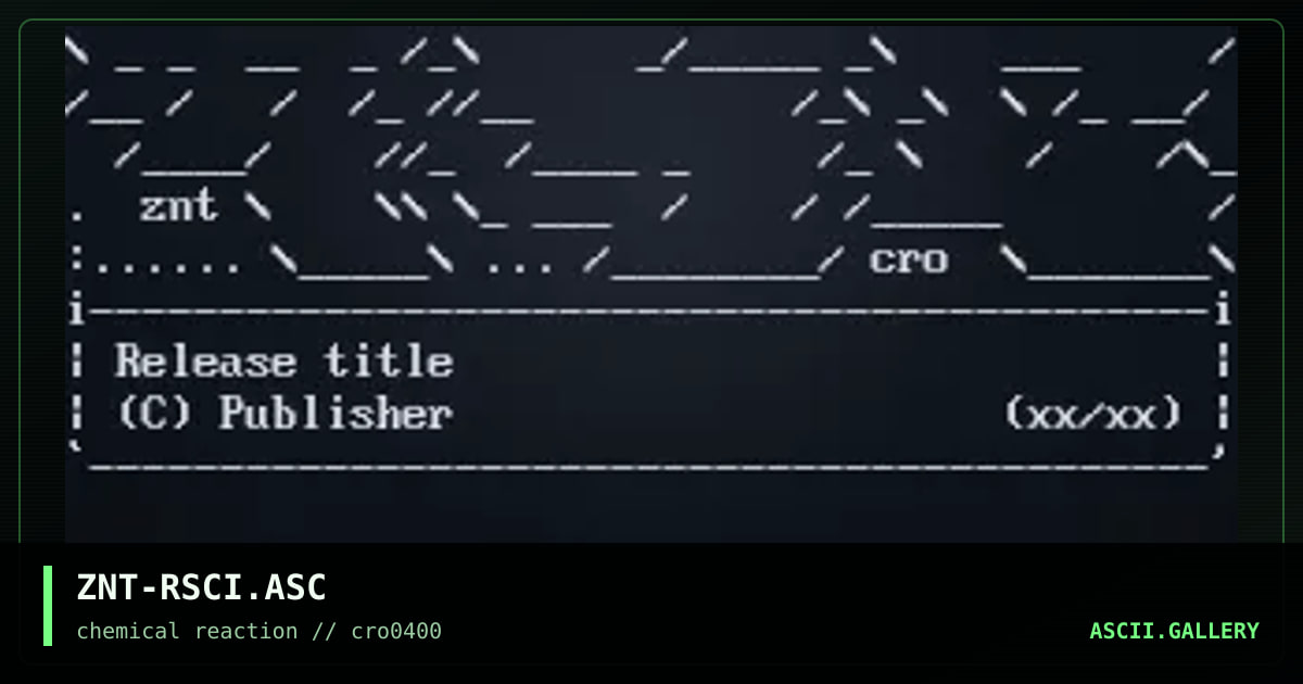 ZNT-RSCI.ASC, by zeneth, 2000