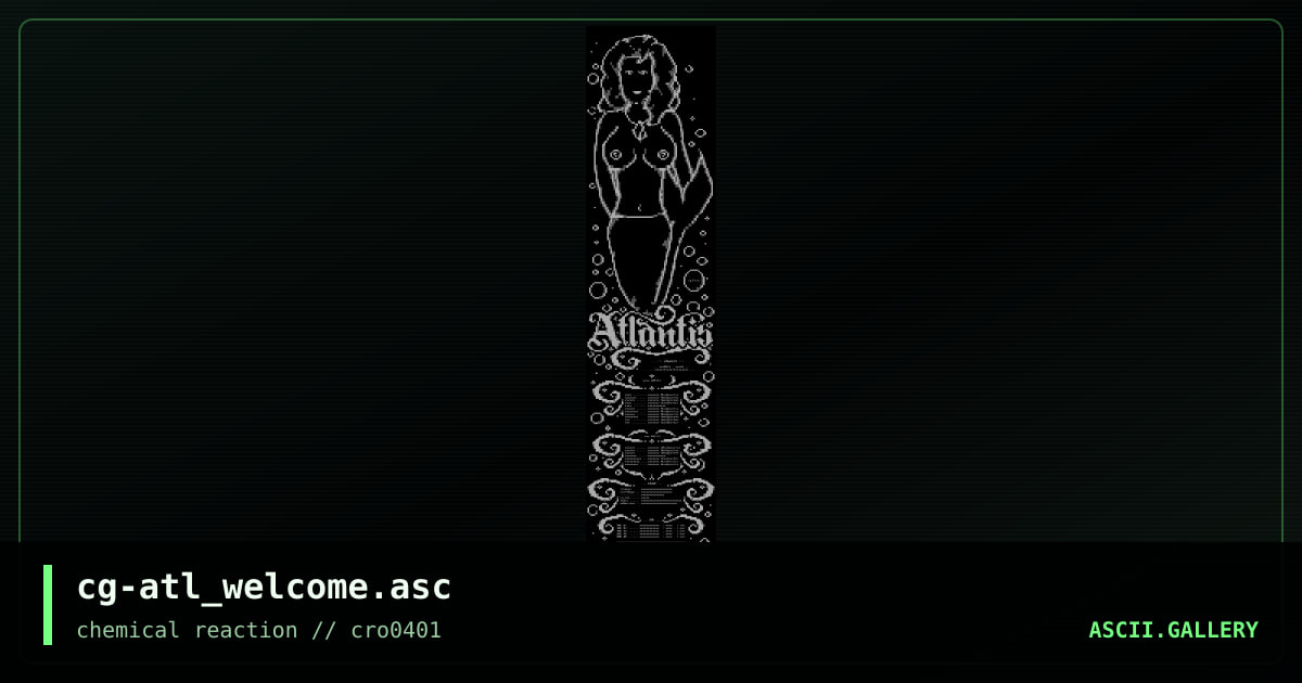 cg-atl_welcome.asc, by cg, 2001
