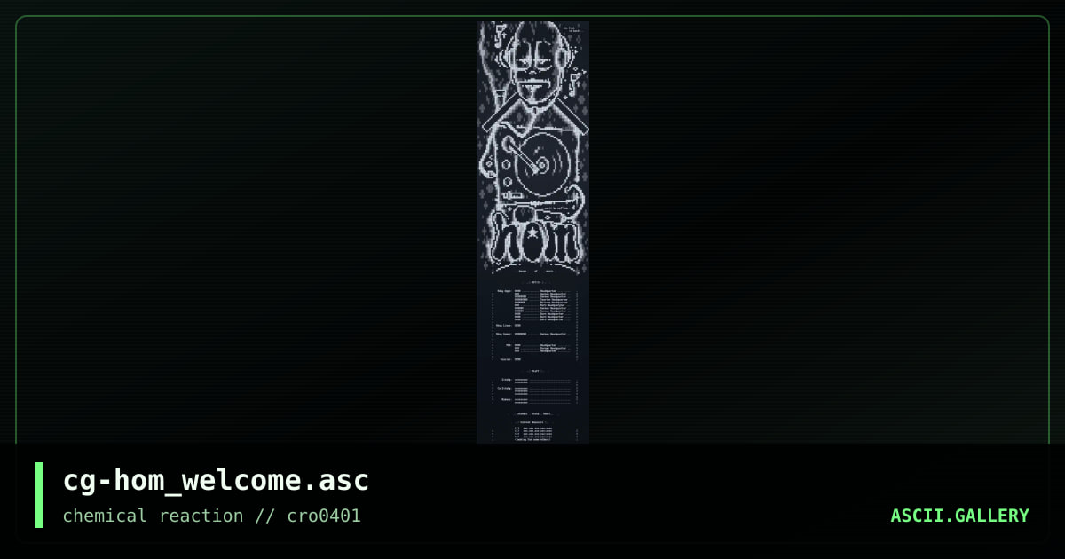 cg-hom_welcome.asc, by cg, 2001