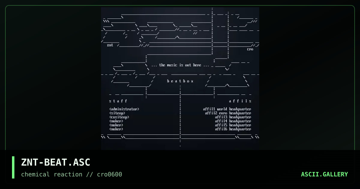 ZNT-BEAT.ASC, by zeneth, 2000