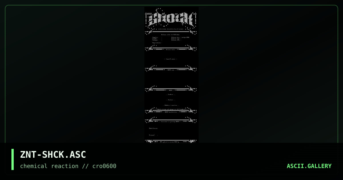 ZNT-SHCK.ASC, by zeneth, 2000