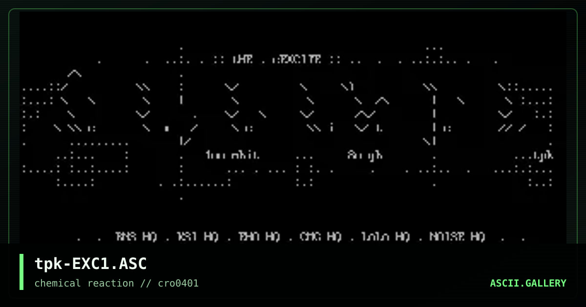 tpk-EXC1.ASC, by teepak, 2001