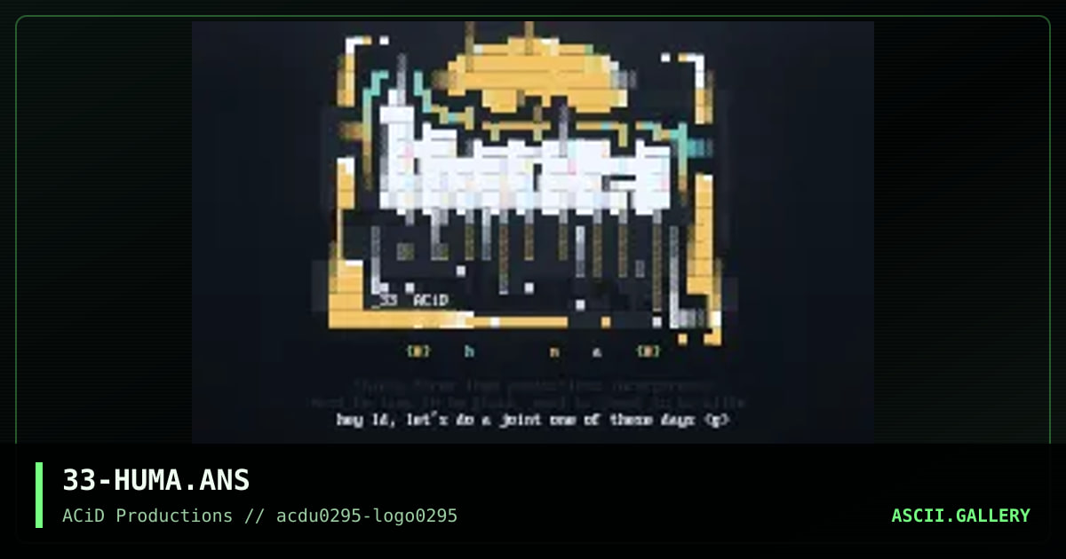 Huma, by eerie, 1995