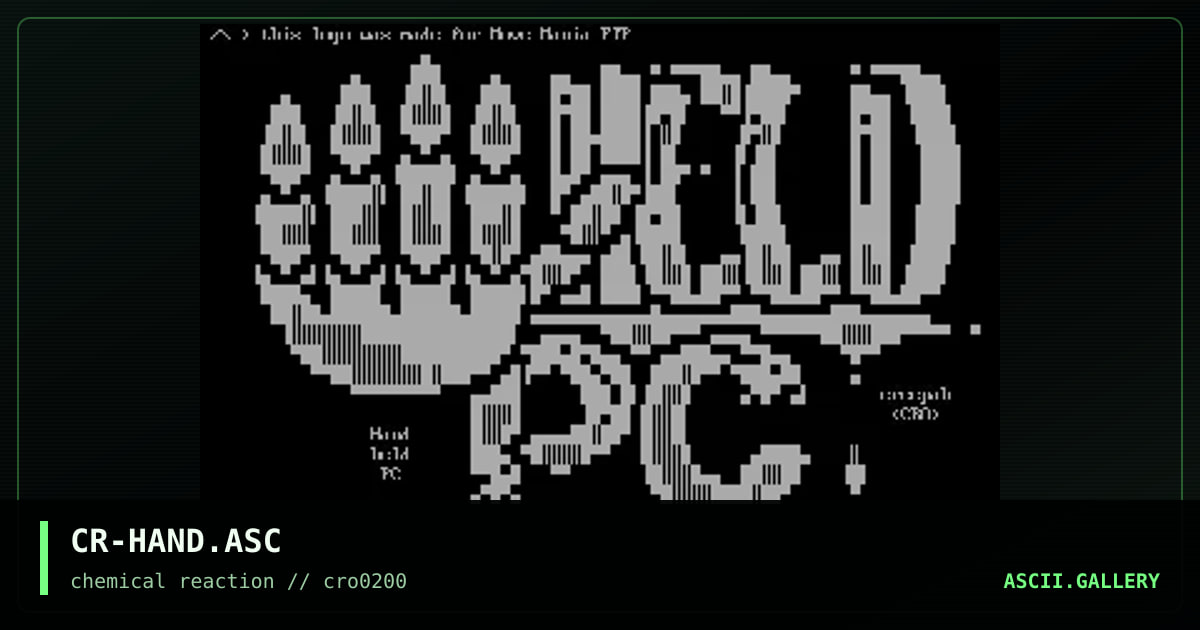 CR-HAND.ASC, by creepah, 2000
