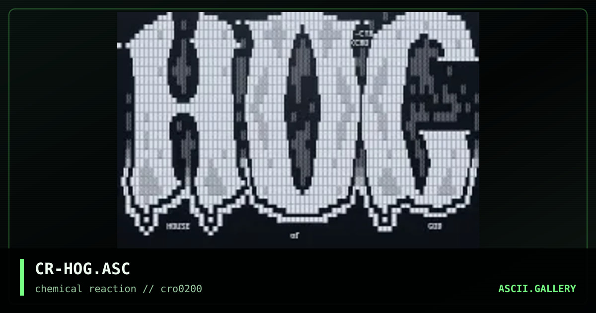 CR-HOG.ASC, by creepah, 2000