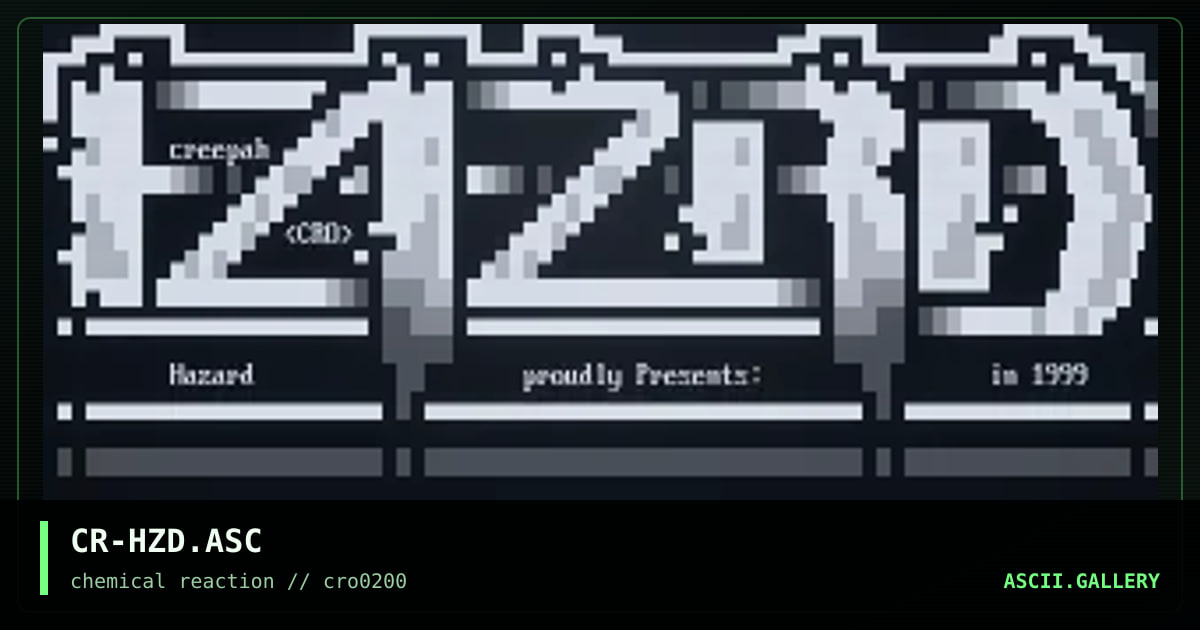 CR-HZD.ASC, by creepah, 2000