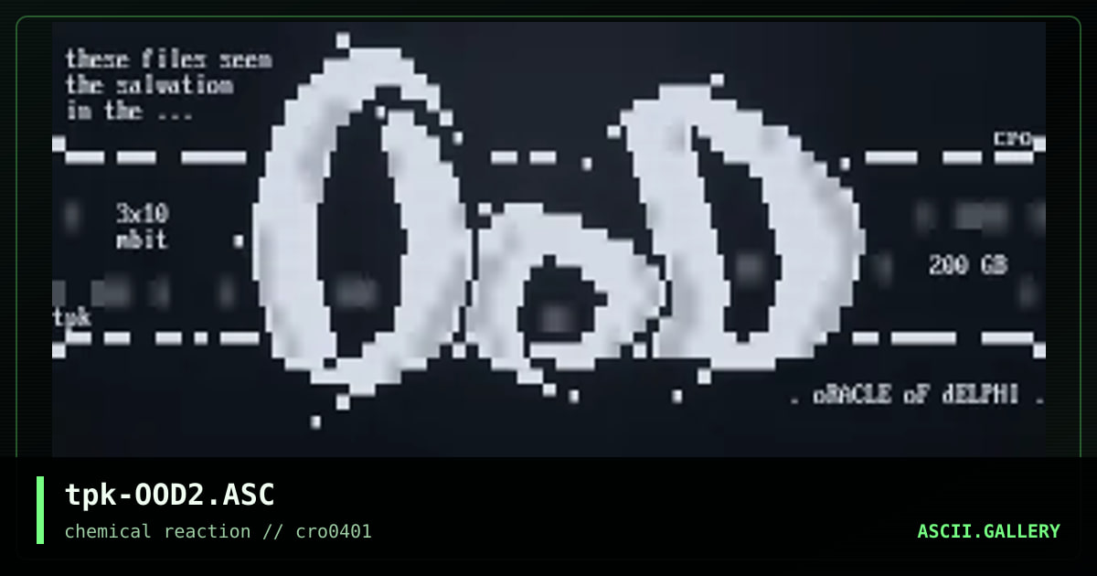 tpk-OOD2.ASC, by teepak, 2001