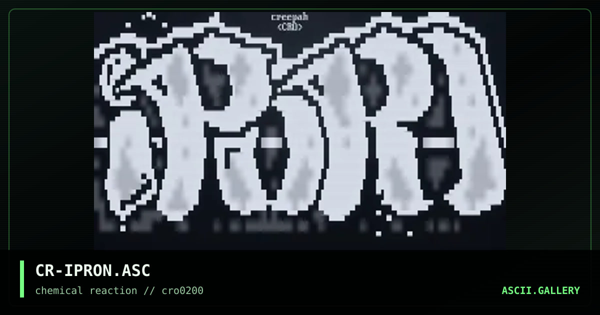 CR-IPRON.ASC, by creepah, 2000