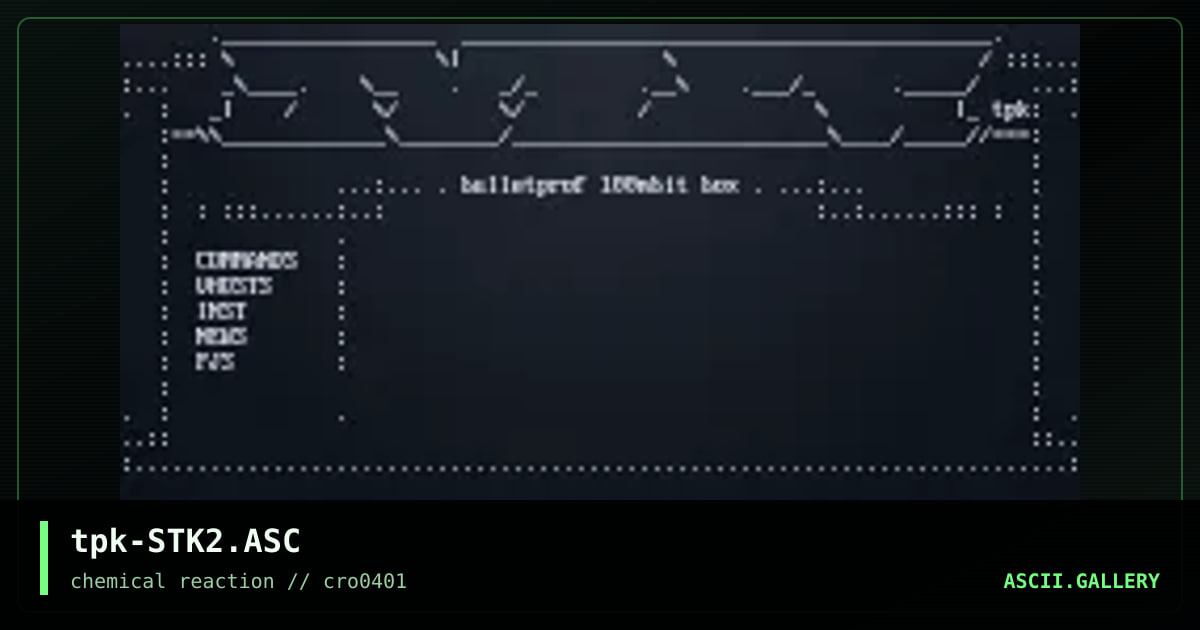 tpk-STK2.ASC, by teepak, 2001