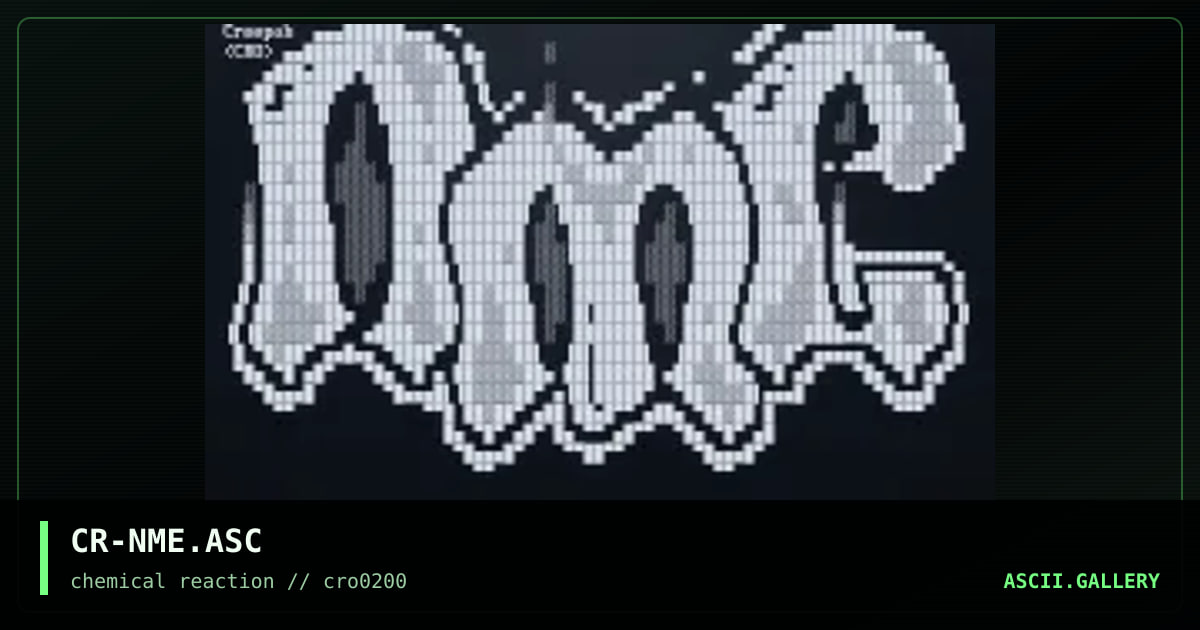 CR-NME.ASC, by creepah, 2000