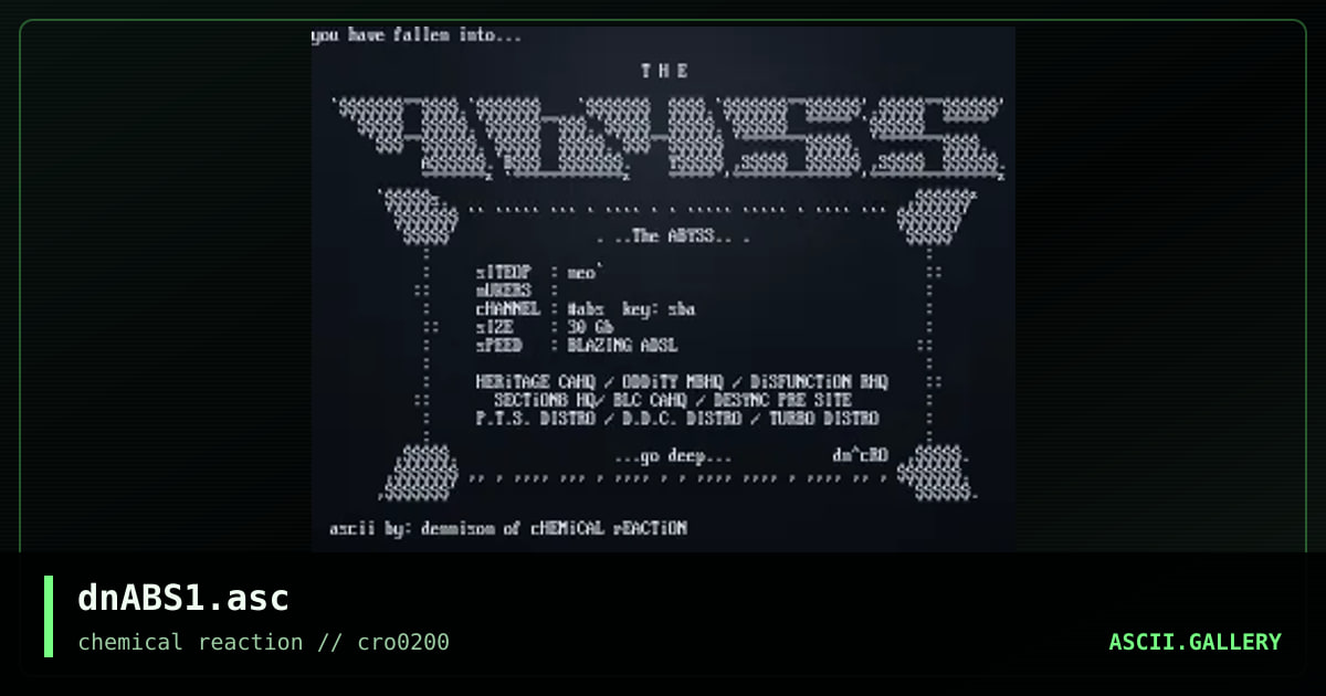 dnABS1.asc, by dennison, 2000