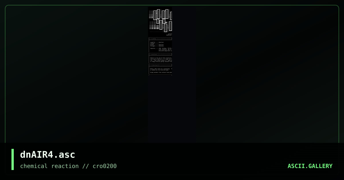 dnAIR4.asc, by dennison, 2000