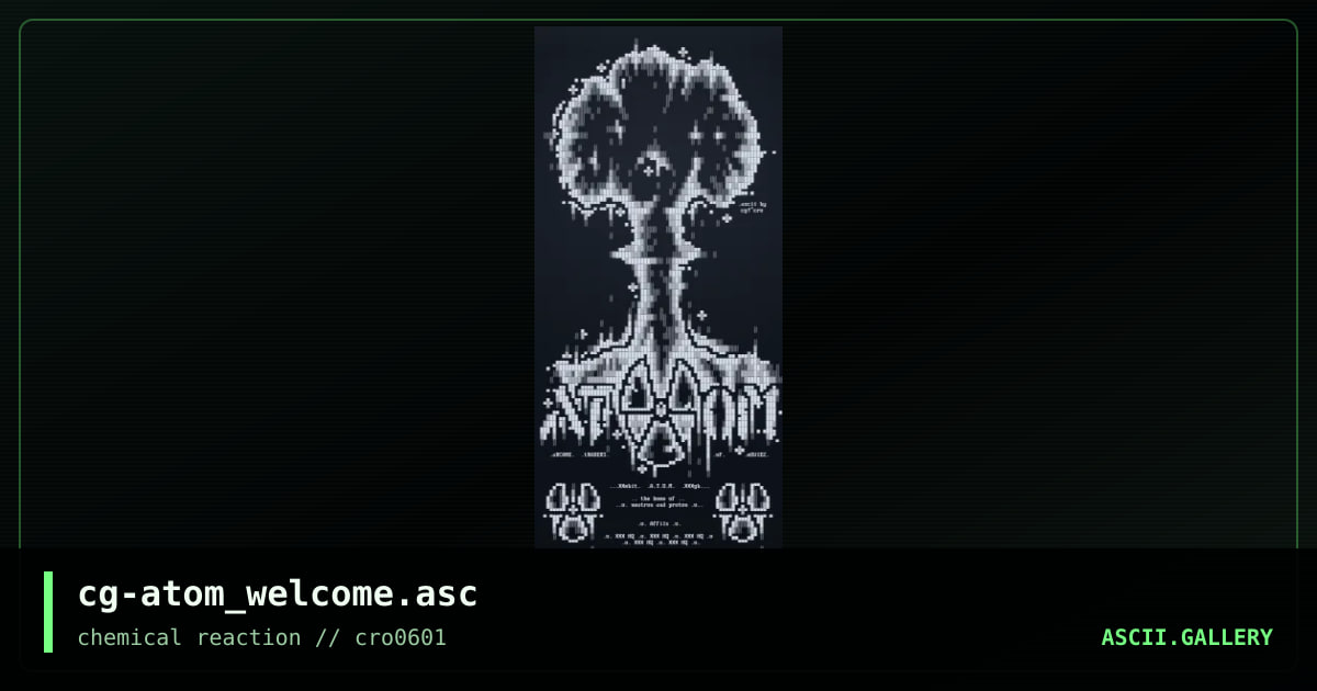 cg-atom_welcome.asc, by cg, 2001