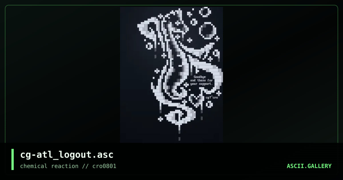 cg-atl_logout.asc, by cg, 2001