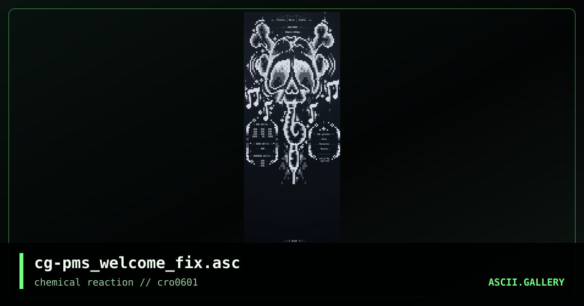 cg-pms_welcome_fix.asc, by cg, 2001
