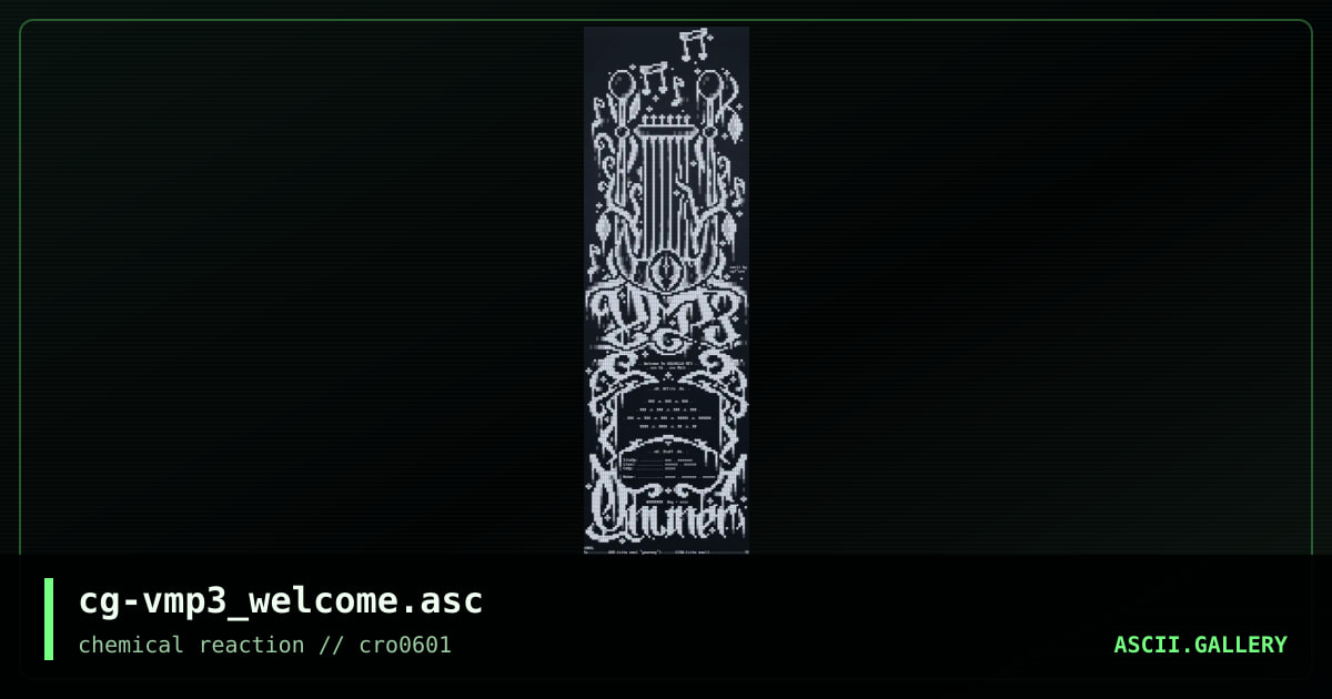 cg-vmp3_welcome.asc, by cg, 2001