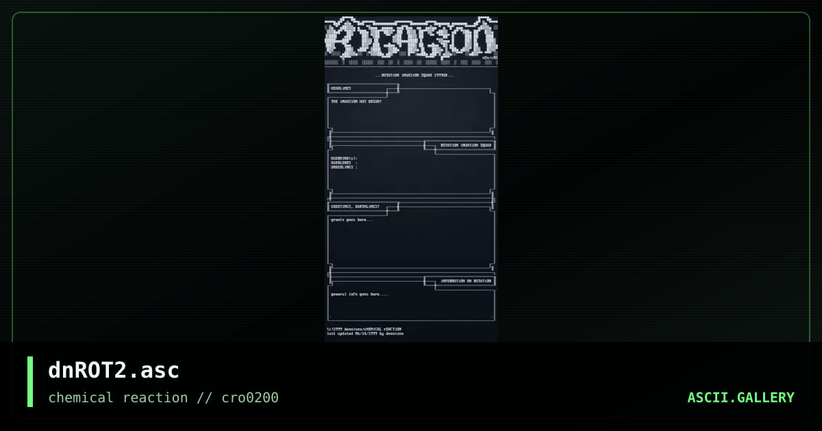 dnROT2.asc, by dennison, 2000