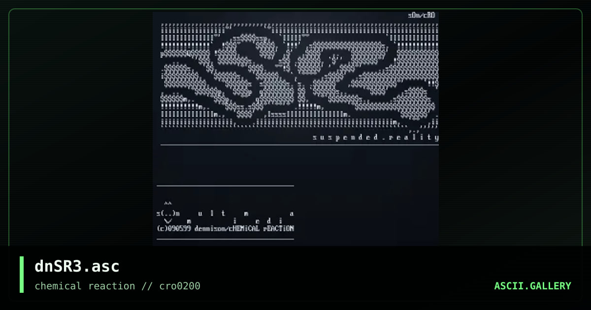 dnSR3.asc, by dennison, 2000