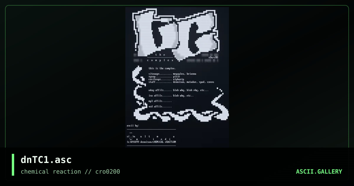 dnTC1.asc, by dennison, 2000