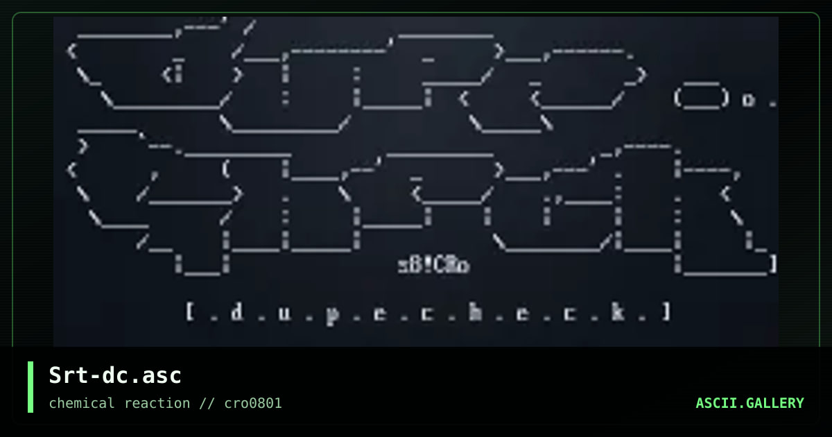 Srt-dc.asc, by sort8, 2001