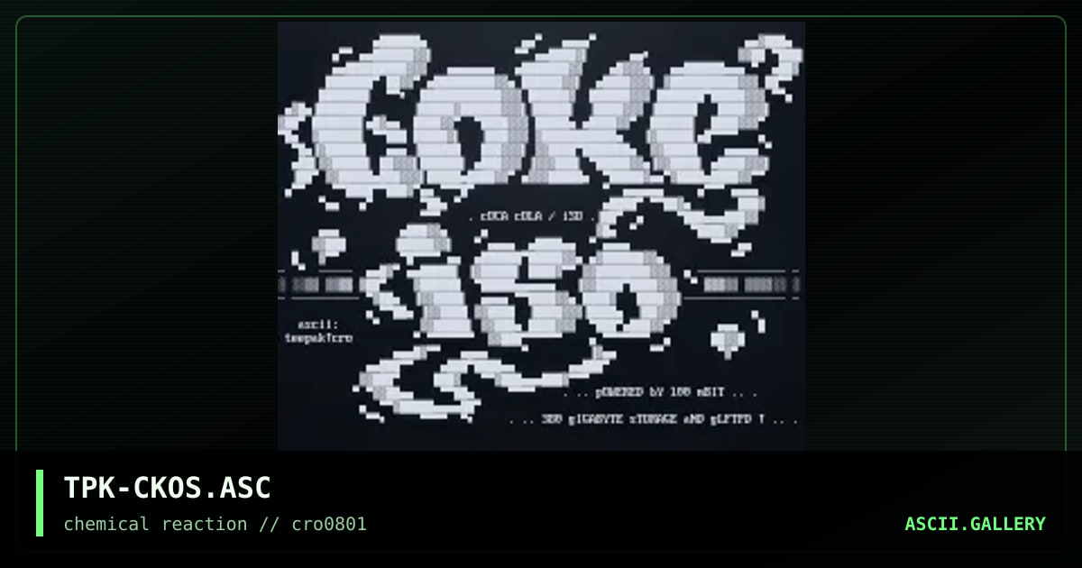 TPK-CKOS.ASC, by teepak, 2001