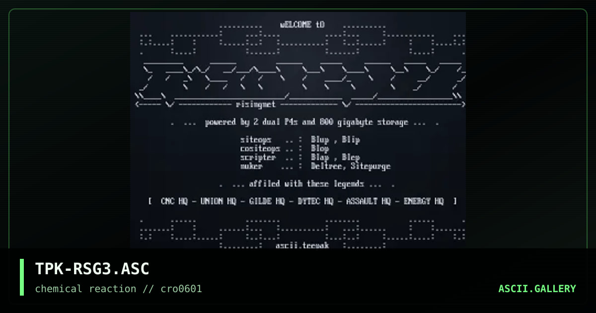TPK-RSG3.ASC, by teepak, 2001
